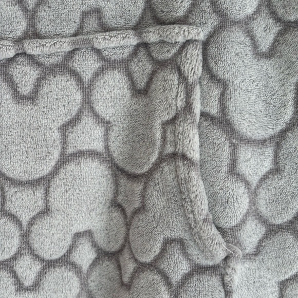 Disney Soft Gray Hooded Robe - Picture 5 of 5